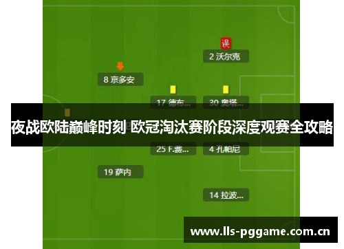夜战欧陆巅峰时刻 欧冠淘汰赛阶段深度观赛全攻略